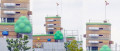 Image Super Nintendo World : le parc japonais dévoile les premiers blocs du Royaume Champignon de Super Mario
