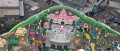 Image Super Nintendo World : découvrez les attractions du parc vues du ciel