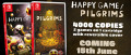 Image Super Rare Games vous propose 2 jeux sur 1 cartouche avec Happy Games et Pilgrims
