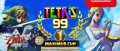 Image Tetris 99 annonce un thème collaboratif avec Zelda : Skyward Sword HD pour son prochain tournoi.