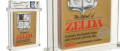 Image The Legend of Zelda : une cartouche NES scellée de 1987 très rare actuellement en vente aux enchères pour 110 000$