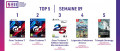 Image Top 5 des meilleures ventes de jeux vidéo de la semaine 09/2022 en France - Tiercé gagnant pour la simulation automobile Gran Turismo
