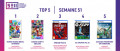 Image Top 5 des meilleures ventes de jeux vidéo de la semaine 51 /2023 en France - Mario toujours présent pour les fêtes