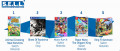 Image Top 5 des meilleurs ventes de jeux vidéo de la semaine 32 en France - Nintendo qui reprend la tête du classement