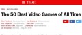 Image Top 50 des meilleurs jeux vidéo de tous les temps selon TIME 