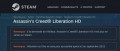 Image Ubisoft va-t-il rendre Assassin's Creed : Liberation HD injouable sur Steam même pour ceux l'ayant déjà acheté  ?  Ubisoft répond