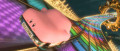 Image Un fan incruste Kirby voiture dans Mario Kart 8 Deluxe - vidéo