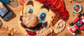 Image Un fan prépare un impressionnant Super Mario à croquer pour l'apéritif