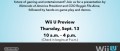 Image Une conférence américaine le 13 septembre pour la Wii U !