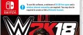 Image WWE 2K18 : la version physique nécessite une connexion Internet et 24 Go d'espace libre dans la mémoire ou la carte SD de la Nintendo Switch