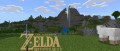 Image Zelda Breath of The Wild entièrement recréé par un fan dans Minecraft
