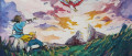 Image Zelda, Pikmin... Découvrez Goutte d'Eau : de magnifiques peintures gouaches originales inspirées par Nintendo