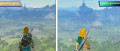 Image Zelda Tears of the Kingdom VS Zelda Breath of The Wild : comparaison monde, textures, FPS, distance d'affichage, performances...