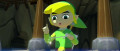 Image The Legend of Zelda : The Wind Waker : avant la baguette du vent, Link utilisait un thérémine jouable à deux mains