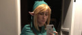 Image Zelda Williams se transforme en Link pour Halloween
