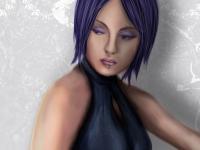 Konan en tenue de soirée