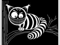 Cheshire Cat B&W