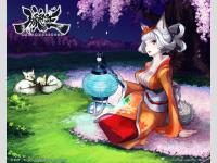 Renarde assise