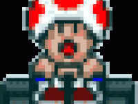 Toad kart snes