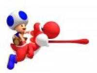 Toad et Yoshi rouge