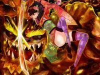 Momohime et un Démon