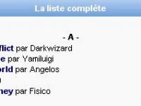 Liste de test