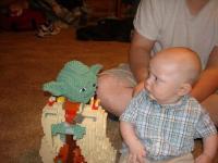 Yoda fait peur au bébé