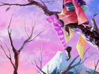 Momohime dans la montagne