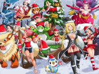 Héroines Pokémon Noël