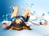 Haruhi allongée