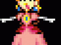 Peach qui tourne