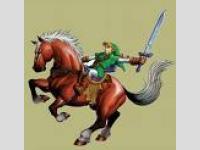 Un link en cheval