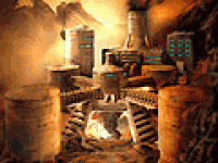 mine de métal