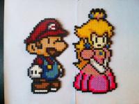Mario et Peach Hama