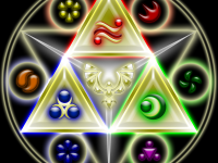 La Triforce et les pierres sacrées