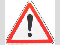 panneau attention