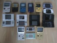 Mes consoles portables Nintendo