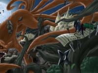 Madara Uchiha contre Hashirama Senju 
