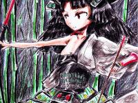 Torahime crayonnée