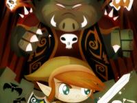 Link Cartoon vs Ganon