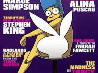 Marge dans playboy