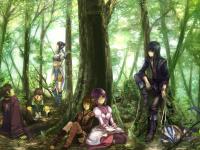 Brave Vesperia dans la forêt