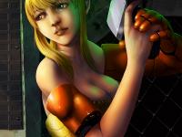 Samus à moitié sans armure