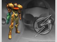 Samus fond gris