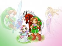 OoT Link+Zelda