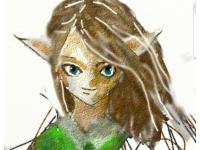 zelda link art