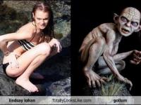 Golum / Lindsay Lohan