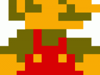 Mario pixel