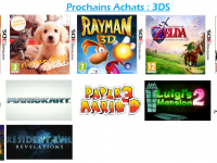 Prochains achat 3ds