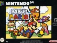 Paper mario N64 boîte